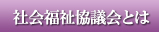 社会福祉協議会とは